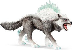 Schleich Sneeuwwolf speelgoedfiguur Eldrador 42452 fantasiedier