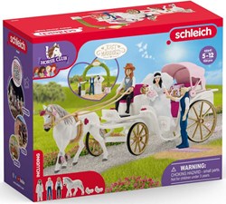 Schleich HORSE CLUB Speelset Trouwkoets met paard en figuren