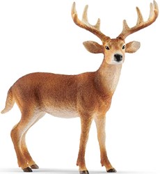 Schleich Wild Life cerf de Virginie figurine de jeu pour enfants 14818