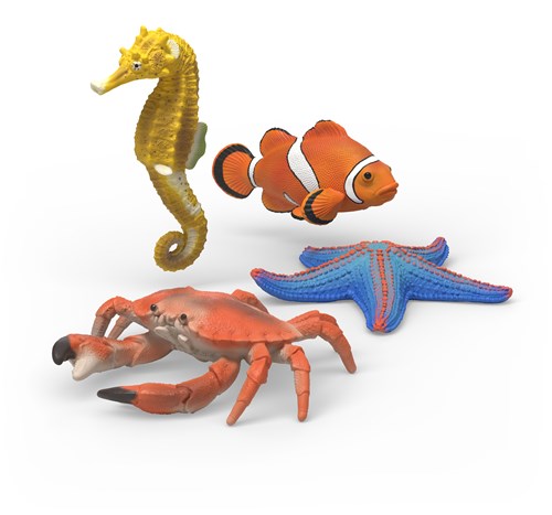 Schleich figurines de jeu Coffret Découverte Animaux Marins Wild Life 42742