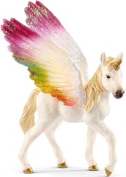Schleich bayala gevleugeld regenboogeenhoorn veulen speelfiguur speelgoed