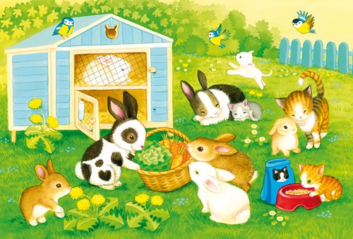 Schmidt puzzle animaux mignons - 3 x 24 pièces puzzle pour enfants-2
