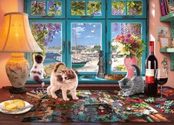Schmidt puzzle animaux chats 1000 pièces - puzzle adulte