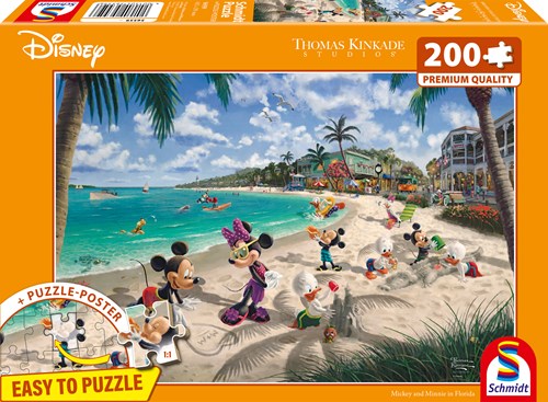 Schmidt Spiele Disney - Mickey & Minnie in Florida - Eco-Friendly -  Teile-2