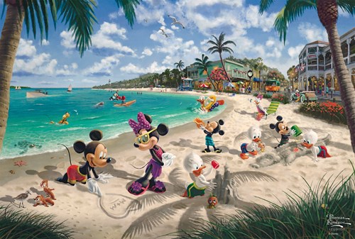 Schmidt puzzle Disney - Mickey & Minnie en Floride - Éco-responsable - 200 pièces