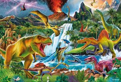 Schmidt puzzel prehistorische reuzen - 200 stukjes legpuzzel kinderen