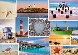 Schmidt puzzel bij de zee 1000 stukjes - legpuzzel voor volwassenen