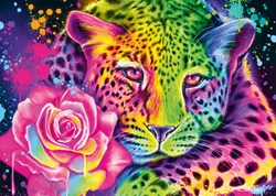 Schmidt Spiele Neon Rainbow Leopard -  Teile