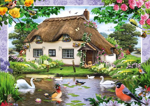 Schmidt Romantisches Landhaus - 500 Teile