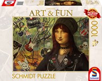 Schmidt Die Mona Lisa 2024 - 1000 Teile-2