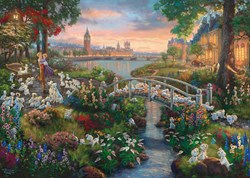 Schmidt Disney, 101 Dalmatiërs, 1000 stukjes - Puzzel - 12+