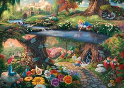 Schmidt puzzle Disney Alice au Pays des Merveilles 1000 pièces carton