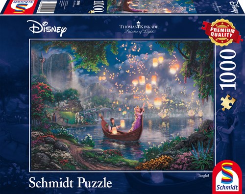 Schmidt puzzle Disney Raiponce - 1000 pièces qualité premium-2