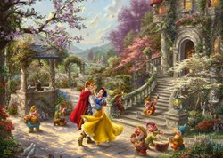 Schmidt Disney puzzel Sneeuwwitje dansen met de prins 1000 stukjes
