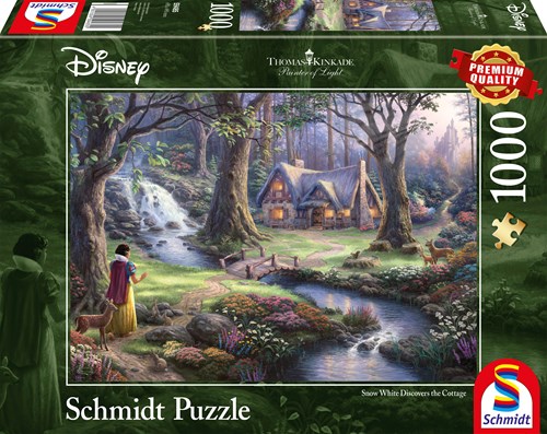 Schmidt puzzle Disney Blanche-Neige 1000 pièces Thomas Kinkade-2