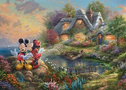 Schmidt puzzel Disney Mickey & Minnie 1000 stukjes premium kwaliteit