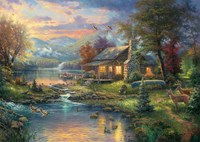 Schmidt puzzle Nature's Paradise 1000 pièces Thomas Kinkade