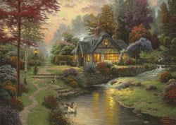 Puzzle de Schmidt Stillwater Cottage - 1000 pièces - 12+.