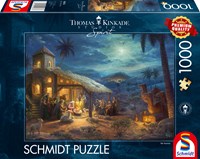Schmidt legpuzzel Spirit kerststal 1000 stukjes kunst religie-2