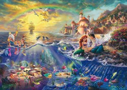 Schmidt Disney Little Mermaid, Ariel, 1000 pièces - Casse-tête - 12+.