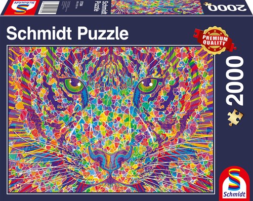 Schmidt Wildes Herz - Tiger - 2000 Teile-2