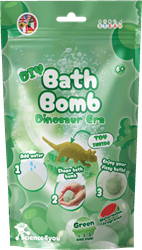 Science4You badbruisballen DIY groene tas speelgoedset