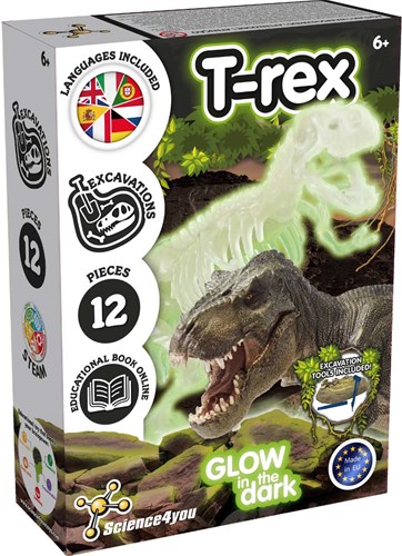 Science4You Science4you Excavation T-Rex Glow in the Dark