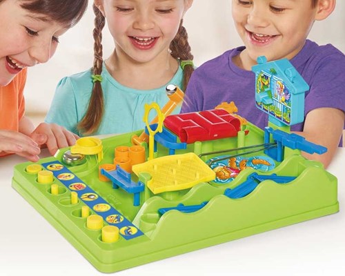 Tomy knikkerbaan behendigheidsspel Tricky Bille doolhof spel-3