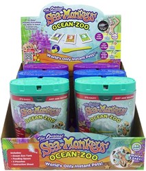 Bandai Sea Monkeys Ocean Zoo aquarium pour enfants - élève tes propres animaux