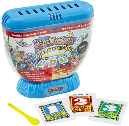 Bandai Sea Monkeys Volcano Zoo aquarium jouet pour enfants-3