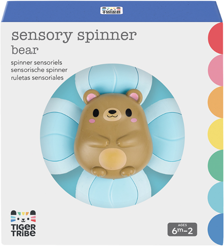 Tiger Tribe jouet sensoriel spinner - ours pour tout-petits