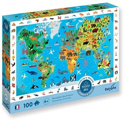 Sentosphère puzzel dieren Zoek en Vind educatief spel 100 stukjes