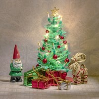 Lundby poppenhuis kerstboom set met accessoires - 1:18 schaal-3