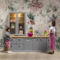 Lundby cuisine maison de poupée - Cuisine avec lave-vaisselle et accessoires-2