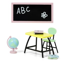 Lundby maison de poupée set - accessoires d'école pour jeu de rôle