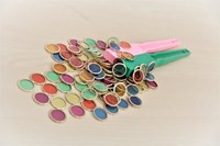 Shaw magnetisch speelgoed - Magnetische staven en chips set 102-delig-2