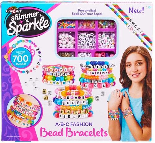 Cra-z-art kralen armbandenset ABC mode speelgoed creatief