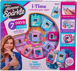 Cra-z-art speelgoedhorloge Shimmer N Sparkle I-Time voor kinderen