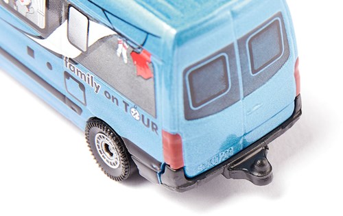 Siku camper speelgoedauto Family on Tour met metalen details-2