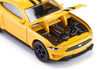 Siku speelgoedauto Ford Mustang GT 1:55 zwart geel-3