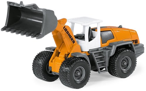 Siku chargeuse sur pneus Liebherr jouet avec pelle mobile-2