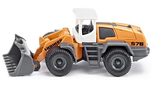 Siku chargeuse sur pneus Liebherr jouet avec pelle mobile-3