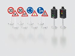 SIKU Verkeerslichten met verkeersborden - 5597