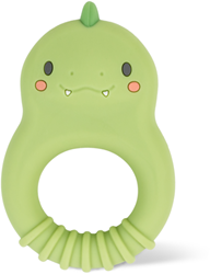 Tiger Tribe siliconen bijtspeeltje dino - baby bijtring speelgoed