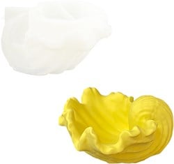 Jesmonite Siliconen Mal 13,3x13x6,7cm Schelp