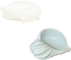 Jesmonite Siliconen Mal 14,8x12,8x5,4 cm Schelp