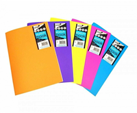 Silvine schetsboek A4 tekenpapier 140gr 10 stuks multicolor kaft