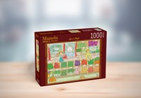 Magnolia legpuzzel Simon's Greengrocer - 1000 stukjes kleurrijk speelgoed-2