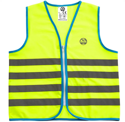 Six Peaks Gilet de Sécurité Réfléchissant Unisexe - Small - Accessoire Sport