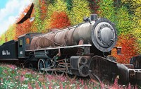 SunsOut puzzle locomotive Skagway - 550 pièces puzzle train
